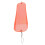 Double Sided Luminous Swivel Flasher 28cm Orange Red for Trolling 13