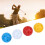 Durable 20Pcs Multi-Color Hollow Plastic Golf Practice Balls Indoor Use 4