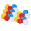Durable 20Pcs Multi-Color Hollow Plastic Golf Practice Balls Indoor Use 7