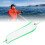 Flasher de pêche ABS 28 cm vert transparent 15