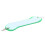 Flasher de pêche ABS 28 cm vert transparent 9