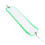 Flasher de pêche ABS 28 cm vert transparent 13