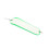 Flasher de pêche ABS 28 cm vert transparent 11