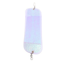 Flasher de pêche ABS 9,5 x 28 cm violet lumineux