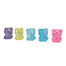 Balles anti-stress 5 pièces en TPR souple, boules à presser pour enfants et adultes, flexibles, à rebond lent