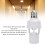 E27 Motion Sensor Light Socket ABS Infrared Infrared Lamp Switch for Home 5