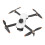 Drone à moteur brushless 1800 mAh 90 objectif blanc FPV 1