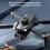 Drone con motore brushless 1800mAh FPV 90 nero 11