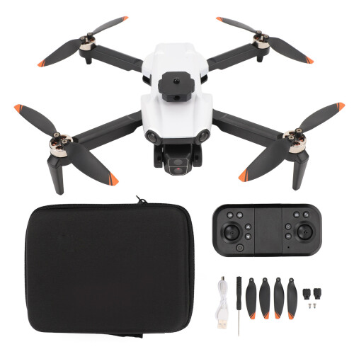 Drone à moteur brushless 1800 mAh 90 objectif blanc FPV 1