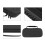 Custodia rigida da trasporto per Rog Ally X 2024 RC72LA con tasche, compatta e resistente, nera 4