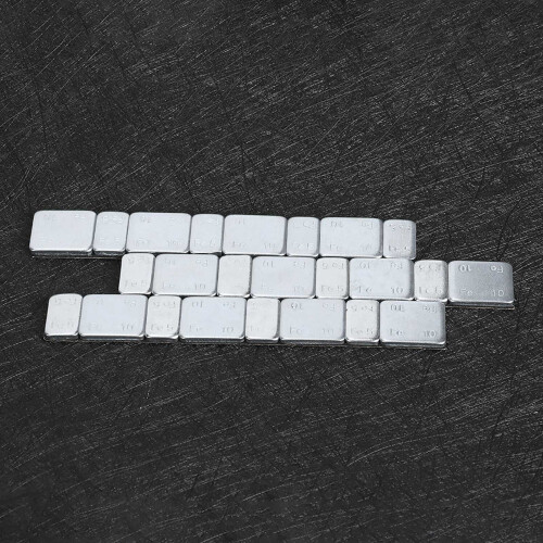 2.12oz Wheel Weight Balancer Blocks 5g+10g Adhesive Strips 60g Total 2