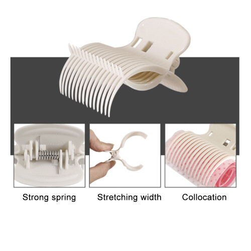 12pcs Assorted Color Hair Roller Clips for Curlers and Heated Rollers 2