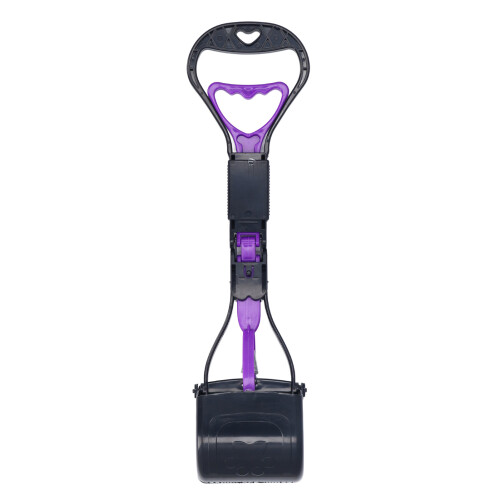 Recogedor de heces para perros de mango largo, ergonómico y ligero. 1