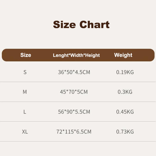 Selbstwärmende Katzenmatte S/M/L/XL Grau/Khaki 200 g/7 oz 1