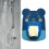 Cartoon-Duschkopfhalter ABS+PVC 360 drehbar 12