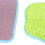 9 Stück sensorische Mini-Matte - Stoff, assortierte Fliesen 8