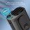 Ventilateur clip-on pour taille et cou 10000mAh, réglable 3