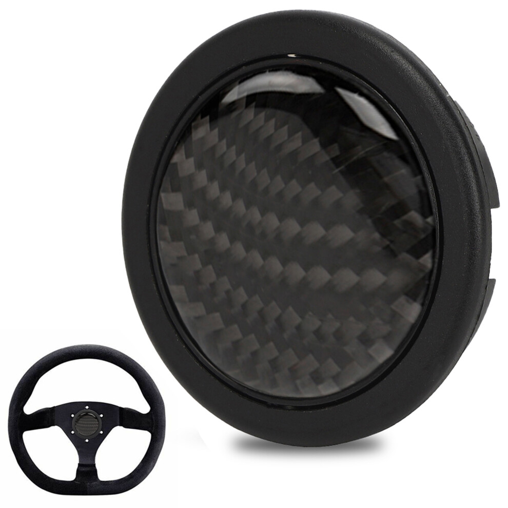 6 Bolt Carbon Fiber Horn Button Kit Enhance Steering Wheel Look 3031333942542