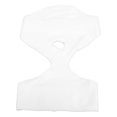 Bio-Rizinusöl-Packung für Gesicht und Hals – Baumwolle