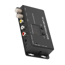 Adjustable AV Output TM70 UHF TV Modulator with IR Extender