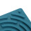Doppelseitige Silikonplatte 18,5 x 12,5 cm Nebelblau 9