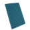 Doppelseitige Silikonplatte 18,5 x 12,5 cm Nebelblau 14