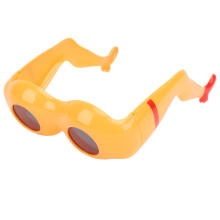 Scherz-Sonnenbrille Bein Gesäß 15x19x6 cm Kunststoff