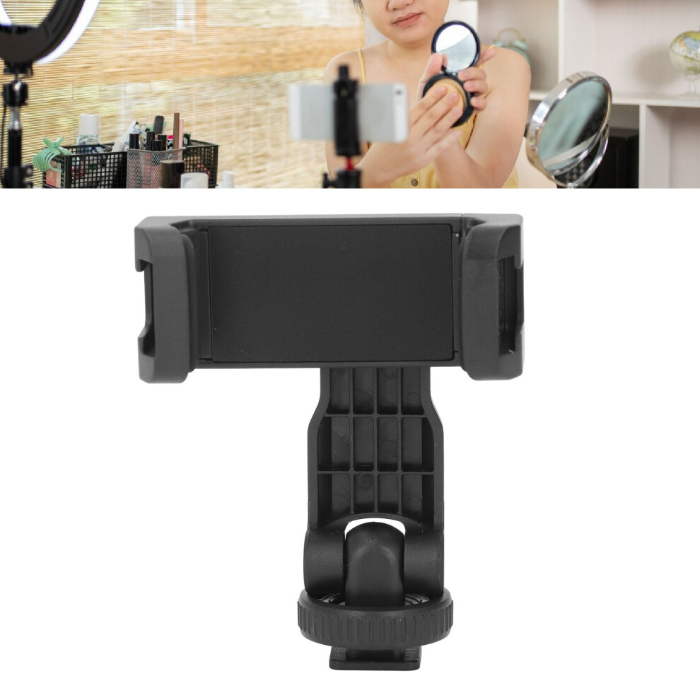 Phone Clamp Tripod Mount Adapter 1/4In Cold Shoe Aluminum 5Kg Light 6941333946532