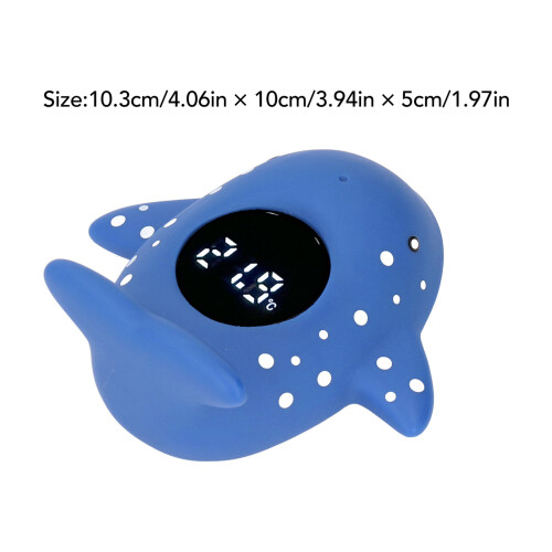 Termometro da bagno Balena Blu 160mAh 10.3x10x5cm 1