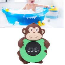Cartoon-Affe Badewannenthermometer 7,5x10x4 cm 160 mAh