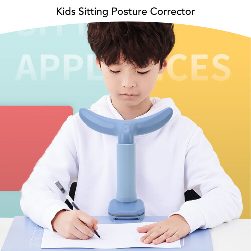 Kids Writing Desk Posture Corrector Rack, Adjustable ABS Frame 2