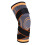 High-Performance Sports Kneepad with Support and Comfort Gray Orange 3