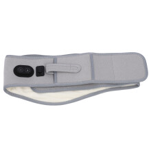 Ceinture chauffante de massage 120 17 cm, 3 vitesses, Rouge Vert Bleu