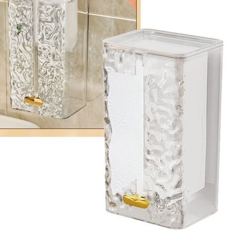 Distributeur mural de mouchoirs en ABS/PET 124x215x102 mm 2