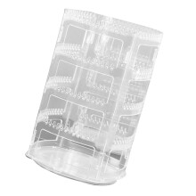 Porte-bijoux rotatif - plastique, 30 x 16,5 cm, 320 g