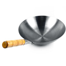 Even Heating Iron Frying Pan with Comfortable Handle, 1000g