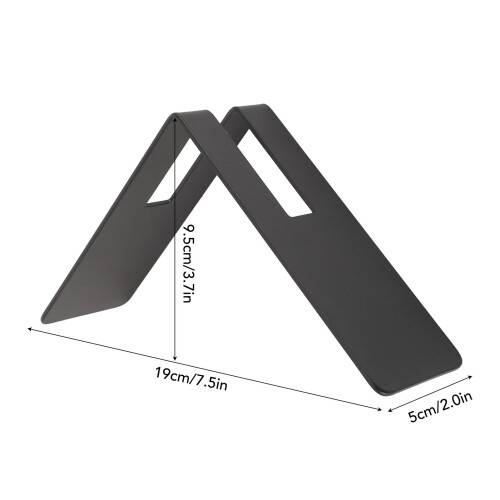 SUS Edelstahl-Filterhalter 185,00 g 1959,5 cm Schwarz 1