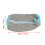 Sac de lavage pour chaussures 39x19 cm gris polyester+peluche 2