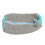 Sac de lavage pour chaussures 39x19 cm gris polyester+peluche 3