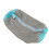Sac de lavage pour chaussures 39x19 cm gris polyester+peluche 14