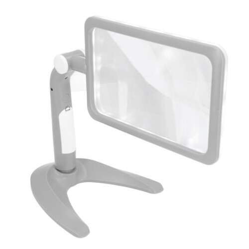 Loupe 2,5x 185x115mm, 48 LED, Noir 3 modes