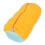 Schuhwaschbeutel 39x19 cm, Polyester + Plüsch, Reißverschluss 12