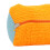 Schuhwaschbeutel 39x19 cm, Polyester + Plüsch, Reißverschluss 10