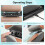 USB Auto-Sitzventilator 3-Geschwindigkeiten 17,5 x 7,5 x 3,4 cm Schwarz 4