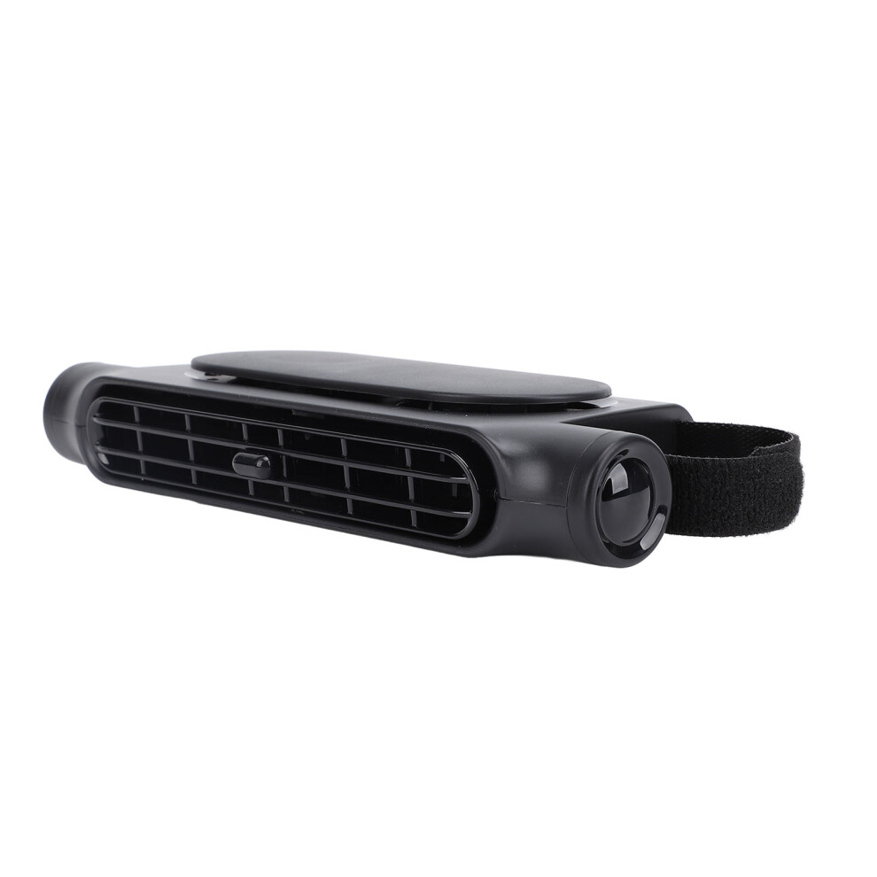 Car Seat Cooling Fan Usb|3 Speeds|Adjustable Quiet Headrest Fan, Black 7621333958351