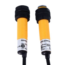 2 pezzi Interruttore fotoelettrico M12 PNP NO 6-36V 1.5m
