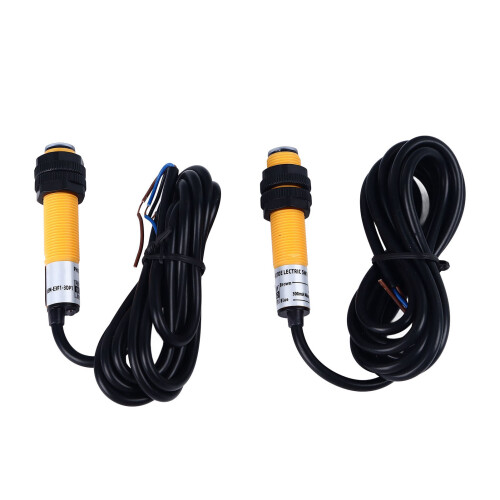 2 pièces d'interrupteur M12 300 mA PNP 6-36 VDC 3 m LED ABS 2
