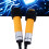 2 pièces d'interrupteur M12 300 mA PNP 6-36 VDC 3 m LED ABS 15