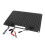 100W tragbares Solarpanel 41x28cm Schwarz 2 USB 15