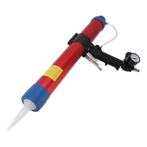 600ml Air Caulking Tool with Nozzle & Scraper Set, Adjustable Valve